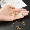 Ketting 20st Messing Micro Pave Zirkonia Oorbelhaken Sluiting Bevindingen voor het maken van sieraden Handgemaakt Modeontwerp Pin: 1,2 mm