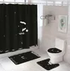 Basit su geçirmez seri duş perdesi polyester banyo perdesi fabrikası doğrudan tedarik dijital baskı duş perdesi