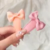 Accesorios para el cabello, 2 uds., bonito lazo BB, Clip para bebé niña, tocado hecho a mano a la moda, horquillas, pasadores, tocado, venta al por mayor