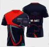 HQ Cycle Ubrania F1 T-shirt Summer New Team Polo Shirt w tym samym stylu oddychając oddychanie czapka Num 1 11 Logo V768