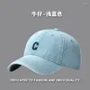 Ball Caps Heren Dames Street Fashion Trend Denim Baseball Cap Lente Zomer Herfst Buitensporten Veelzijdig zonnescherm Sport