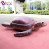 4m 13ft wholesale Ocean Theme Event Decoration Inflatable Simulation Turtle Balloons Inflation Marine Animal Model For Advertising With Air Blower Toys Sports