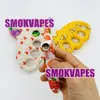 Colorful Silicone Bong Pipes Heady Waterpipe Filter Handle Metal Screen Porous Bowl Herb Tobacco Cigarette Holder Smoking Bubbler