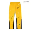 Pantalons pour hommes Graffiti Galleryse Depts Femmes Pantalons de survêtement Galeries Dept Lettre mouchetée Imprimer Mans Couple Lâche Polyvalent Casual Droite 6 1omg