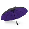 Umbrellas Tenbone automatic umbrella, folding umbrella, business student umbrella, oversized double reinforced umbrella, men and women umbr