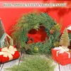 Decorative Flowers 1-20pcs Artificial Pine Branches Fake Plant Leaves Green Tree Christmas Ornaments Year Party Decoration