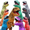 Mascottekostuums Volwassen Kinderen Dinosaurus Opblaasbare Kostuums Fancy Halloween Party Kostuum Grappige Cartoon Carnival220m