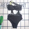 Halter ett pris bikinis sexiga kvinnor badkläder designer sommarstrand våtdräkt lyx tryckt baddräkt designer låg midje baddräkter