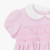 Flickaklänningar 2024 Baby Girls Pink Solid Color Cotton Dress Lovely and Comfort Children Elegant Soft For Kids 2-8 år