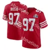 Brock Purdy Niners Football Jersey San Franciscos 49eres Christian McCaffrey George Kittle Deebo Samuel Nick Bosa Kyle Juszczyk Elijah Mitchell Brandon Aiyuk