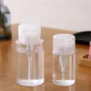 Storage Bottles 1Pcs 100/200Ml Refillable Transparent Press Pump Empty Bottle For Nail Art Polish Remover Makeup Dispenser Travel Tools