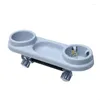 Stroller Parts Table Tray For Baby-Stroller Pushchair Universal With Cup Holder Removable Accs Dropship