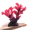 Akwaria Akwarium Coral Ozdoby Polyresin Coral Dekor DIY Dekoracja akwarium Red Artificial Coral Coral Fish House do snu