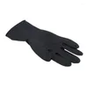 Disposable Gloves 1Pair Hair Coloring Antiskid Repeated Use Of Salon Tools Black Latex With Particles