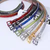 Belts Rhinestone Women Accessor PU Leather Cowboy Y2K Girls Fashion Luxury Designer Brand Strap For Dress