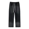 Men's Pants Spray-dye Used Sweatpants