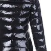 Femmes d'hiver doudoune parkas manteaux de créateurs de mode vestes bouffantes classique à capuche épais extérieur décontracté plume chaude brillant noir vêtements d'extérieur