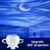 Night Lights Northern Starry Sky Galaxy Projector Light Aurora Star Moon Lamp Home Gaming Room Bedroom Decoration Kids Gift