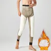 Pantaloni da uomo 100 kg 6xl gocciolatura termica più spessa di papa's caldi 5xl ginocchia di peluche bianche da 5xl inverno 1035