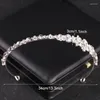 Headpieces 1pc Rhinestone Hair Bands Crown Bridal Wedding Dress Accessories Exquisite and Elegant Headboard Female