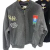 Rhude Jacket Designer Originele Kwaliteit Herenjassen Losse Hip Hop Mode Geborduurd Voor Heren En Dames Met Lange Mouwen