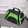 Cão de carro assento cobre pet saco resistente ao desgaste gatos e cães sair mochila portátil crossbody malha plástica respirável