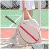 Sacs de plein air Sac à main de tennis Sac de sport multifonctionnel Porte-raquette Sac séparé sec et humide pour l'entraînement en plein air Drop Delivery Sports O Othd8