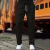Pantaloni da uomo Uomo Quattro Stagioni Comodo Casual Allentato Tinta unita Elastico in vita Harem Streetwear Escursionismo