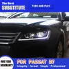 Auto Accessoires DRL Dagrijverlichting Voor VW Passat B7 LED Koplamp Montage 12-15 Streamer Richtingaanwijzer grootlicht Voorlamp