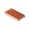 Computer Coolings 1 Pc Ultra Thin Pure Copper Heat Sink Back Memory RAM Cooling For MOS IC Chip High Quality