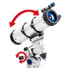 Kits de construction de modèles en gros télescope spatial construire bloc personnalisé Spyglass Enfant jouet 780 pièces centre commercial brique de particules pour Kid Technic Kit Dhqld