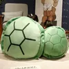 100 cm tortue coquille en peluche jouet sac de couchage pour enfants en peluche doux tortue oreiller coussin vente jouets créatifs cadeau de noël 240124