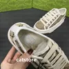 Designer Luxury Trims Fabric thick-soled Cookie Shoes Women Casual Shoes high top Letter High-quality Sneaker Italy 1977 Beige Ebony Canvas Tennis Shoe