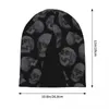 Berets Skulls Knit Chapéu Crianças Chapéus de Festa Luxo Mulher Masculino