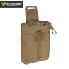 Väskor Idogear Tactical Foldble Recycling Bag Dump Pouch Molle Drop Pouch Airsoft 3577