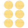 Necklace Wholesale 20pcs/lot Stainless Steel Pendant Round Blank Dog Tag Necklace Jewelry Making Key Ring Accessories