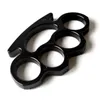 Brass Knuckles Mticolor Thickened Metal Knuckle Duster Four Finger Tiger Outdoor Cam Safety Defense Pocket Edc Tool Drop Delivery Spor Otmd1