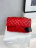 Top designer bag womens wallet black handbag caviar bags gold chain bag classic flap designer shoulder bag luxury crossbody designer bags woc satchel 21 colors
