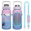 Wasserflaschen, motivierende Isolator-Ärmeltasche für 2 l, Camping-Zubehör, Flaschenabdeckung, Thermoskanne, Becherabdeckungen, Sport