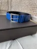 Belts 2024 Men's Hand Woven Belt 35mm Business Calfskin Casual Denim Diamond Premium Women's