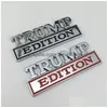 Parti Dekorasyonu 73x3cm Trump Araba Plastik Sticker ABD Başkanlık Seçim Destekçi Vücut Yaprağı Kurulu Afiş Damla Teslimat Ev Garde DHQJW