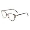 Sunglasses Frames Large Cat Eye Glasses And Acetate Temple With Spring Hinge For Prescription Lenses