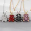 Stands Teddy 2024 Fine bijoux ensembles éléments Collier Boucles d'oreilles Bracelet Fleur de vie Shining Crystal Lady Romantic Jewelrys Gift