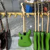 Guitare S T, couleur verte, finition satinée, touche en palissandre, guitare électrique livraison gratuite