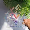 3D Rainbow Sun Catcher Wall Stickers Light PVC Window Film Self Adhesive Decal Motorcykelklistermärke Heminredning 240123