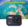 Câmeras de vídeo de ação esportiva DIXSG Sport Camera 4K 60FPS Wifi Controle Remoto 30m à prova d'água 170 Wide Angle Motion Camcorder Dash Cam Action Cameras Pro YQ240129