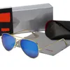 Herren-Sonnenbrille von Rao Baan, klassische Marke, Retro-Sonnenbrille, Luxus-Designerbrille, Trend, Metallrahmen, Designer-Sonnenbrille, verbietet gerahmte Glaslinsen für Männer und Frauen12