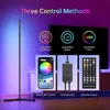 LED Neon Sign RGBIC Golv Light Tuya Alice Alexa WiFi Bluetooth App Control Bedroom Bedside Decoration Turn Corner Atmosphere Lamp YQ240126