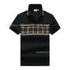 Designermode Top Zakelijke kleding Polo S Geborduurde kraag Details Poloshirt met korte mouwen Heren Multi-color Multi-kleuren T-shirt M-XXXL #01