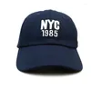 Boll Caps Style NYC 1985 HAT Make America Great Again Hats Women Brand Flag USA Baseball Cap Men Outdoor Sports